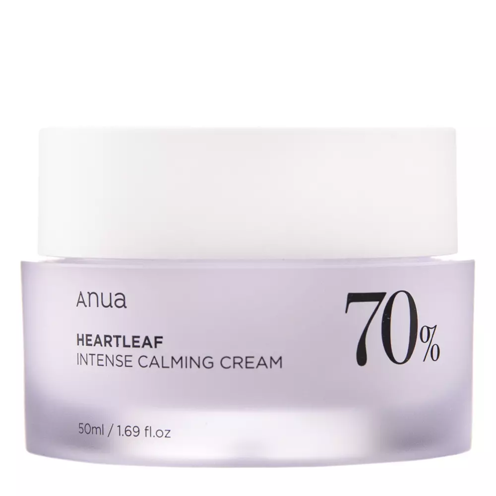 Anua - Heartleaf 70% Intense Calming Cream - Soothing Face Cream with Astragalus Extract - 50ml 