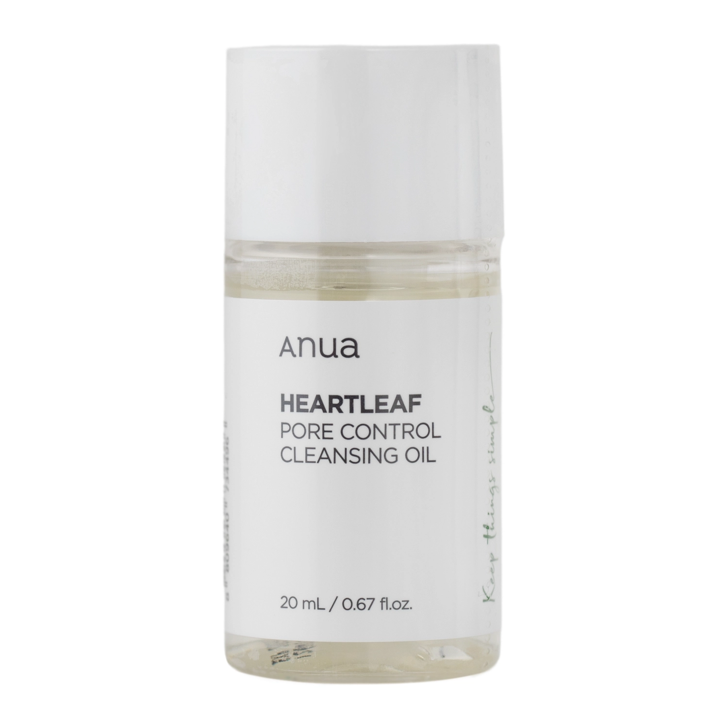 Anua - Heartleaf Pore Control Cleansing Oil - Mini - Facial Cleansing Oil - 20ml