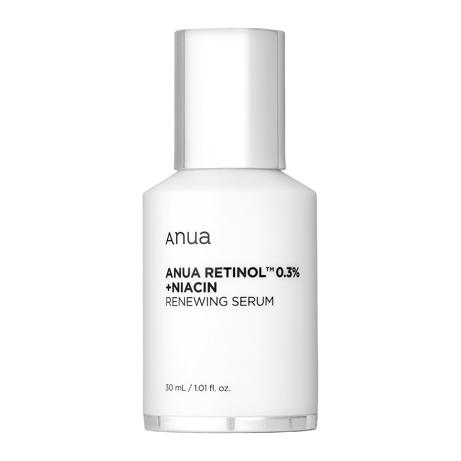 Anua - Nano Retinol 0.3% + Niacin Renewing Serum - Smoothing and Brightening Serum with Retinol - 30ml