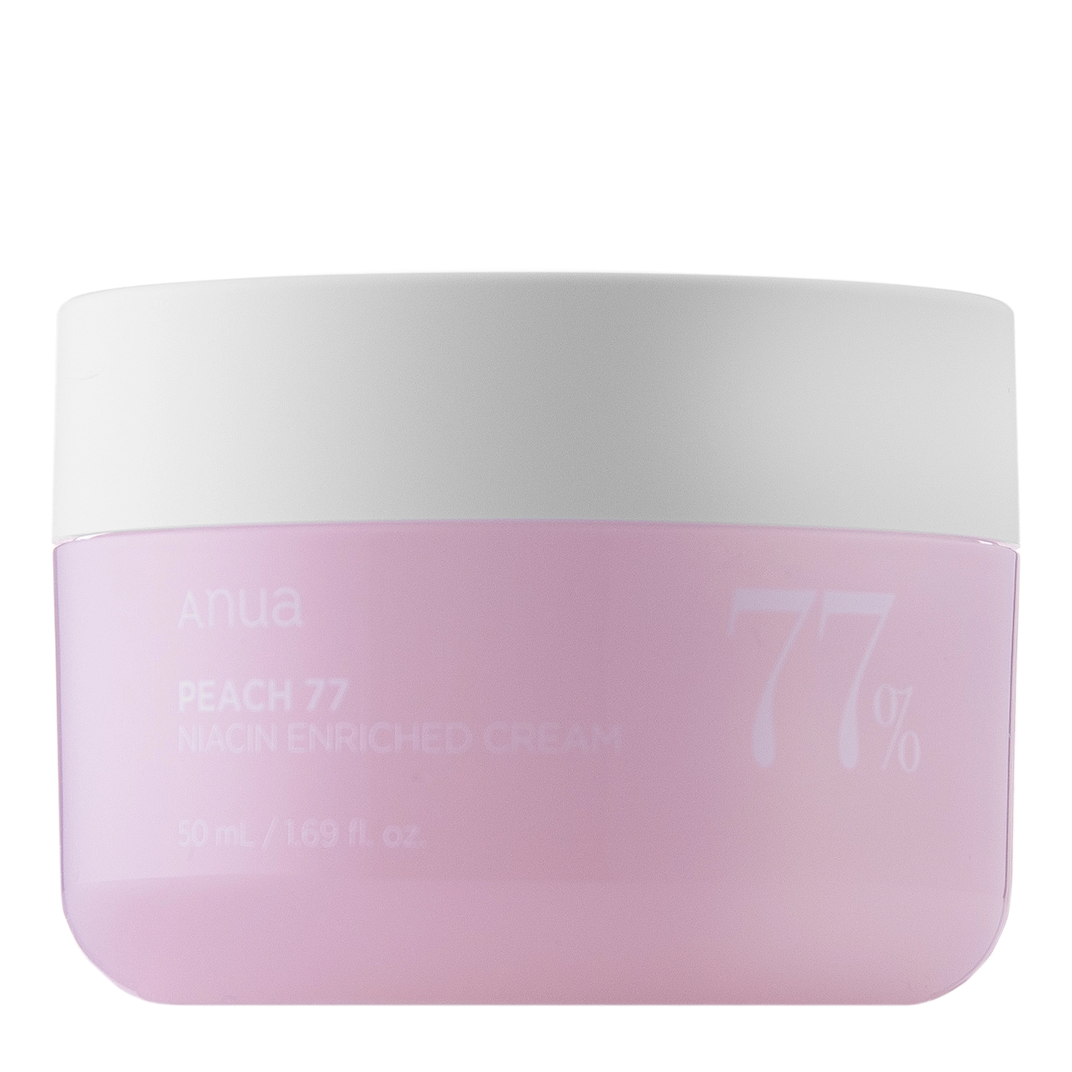 Anua - Peach 77% Niacin Enriched Cream - Moisturizing Face Cream with 77% Peach Extract - 50ml