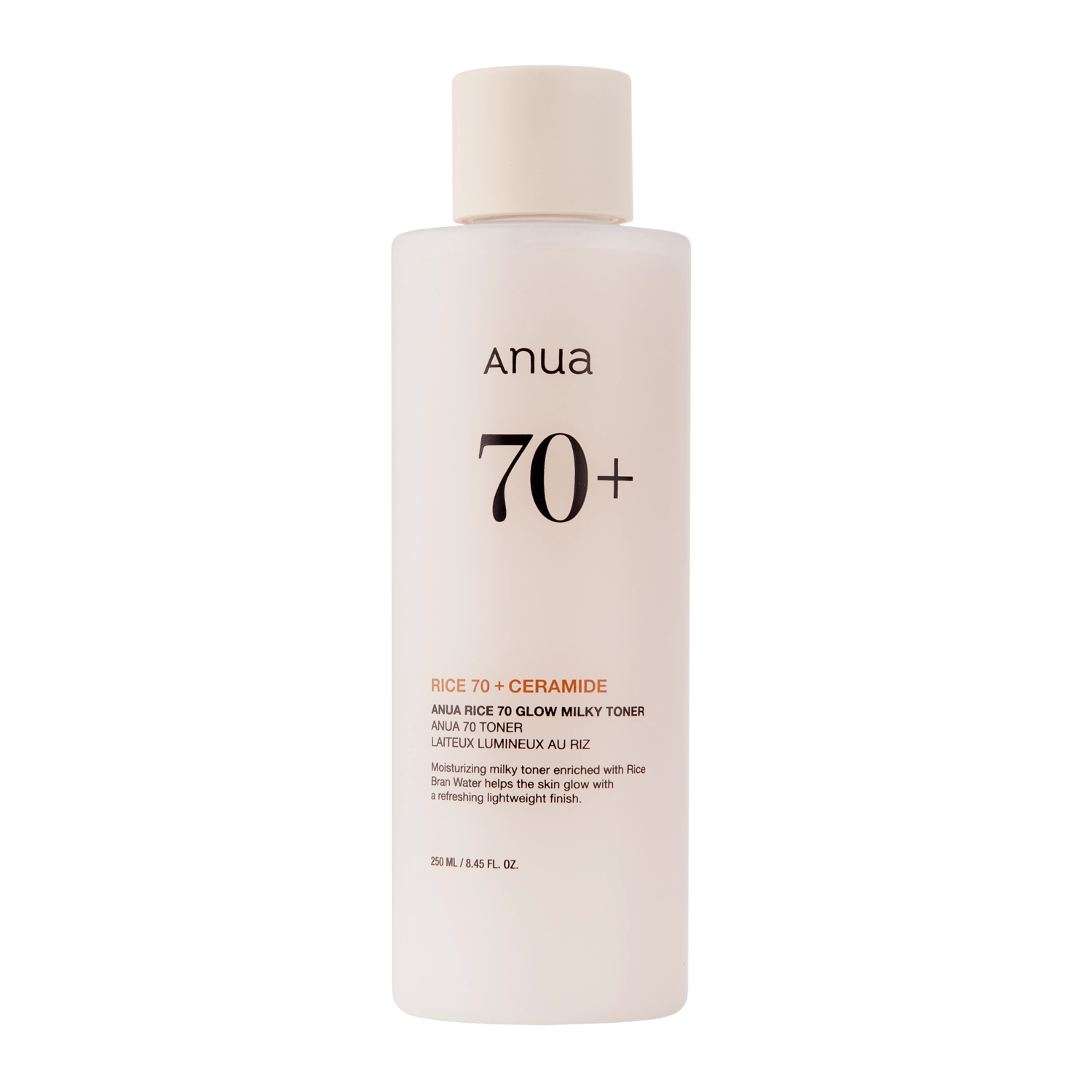 Anua - Rice 70 Glow Milky Toner - Moisturizing Rice Face Toner - 250ml