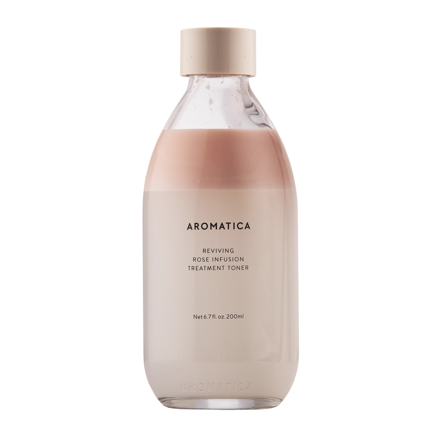 Aromatica - Reviving Rose Infusion Treatment Toner - Soothing Rose Tonic - 200ml