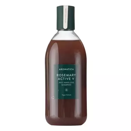 Aromatica - Rosemary Active V Anti-Hair Loss Shampoo - 400ml