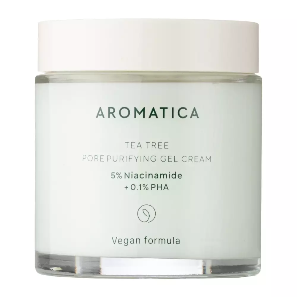 Aromatica - Tea Tree Pore Purifying Gel Cream - Face Cream-Gel with Tea Tree Oil - 100ml