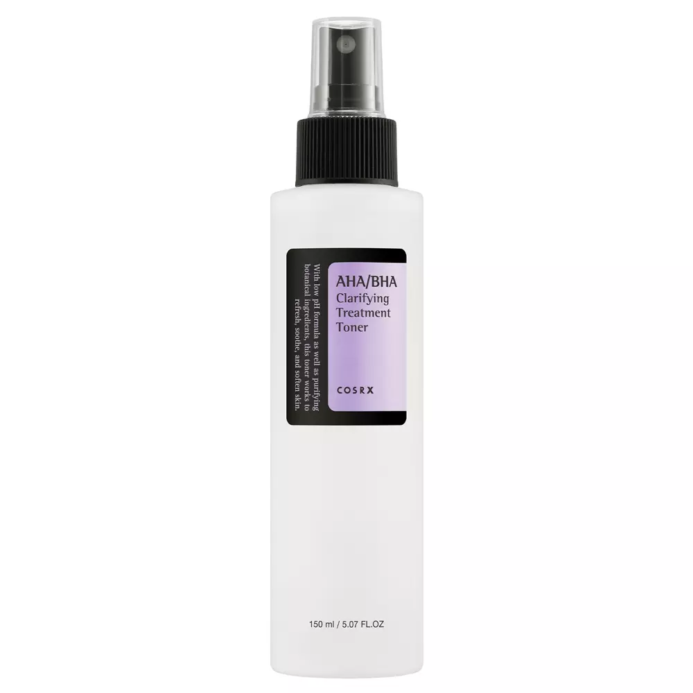 COSRX - AHA/BHA Clarifying Treatment Toner - Facial Toner with AHA and BHA Acids - 150ml