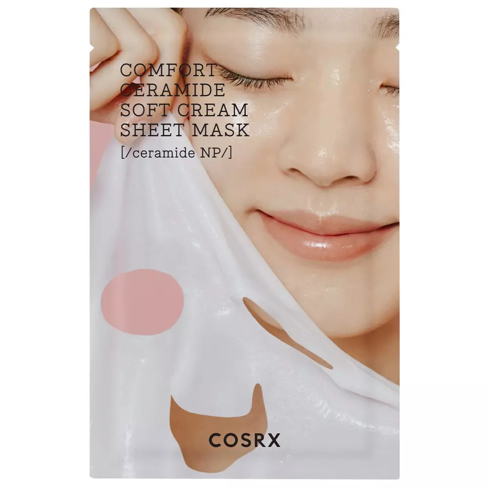 COSRX - Balancium Comfort Ceramide Soft Cream Sheet Mask - Ceramide Sheet Mask - 31g