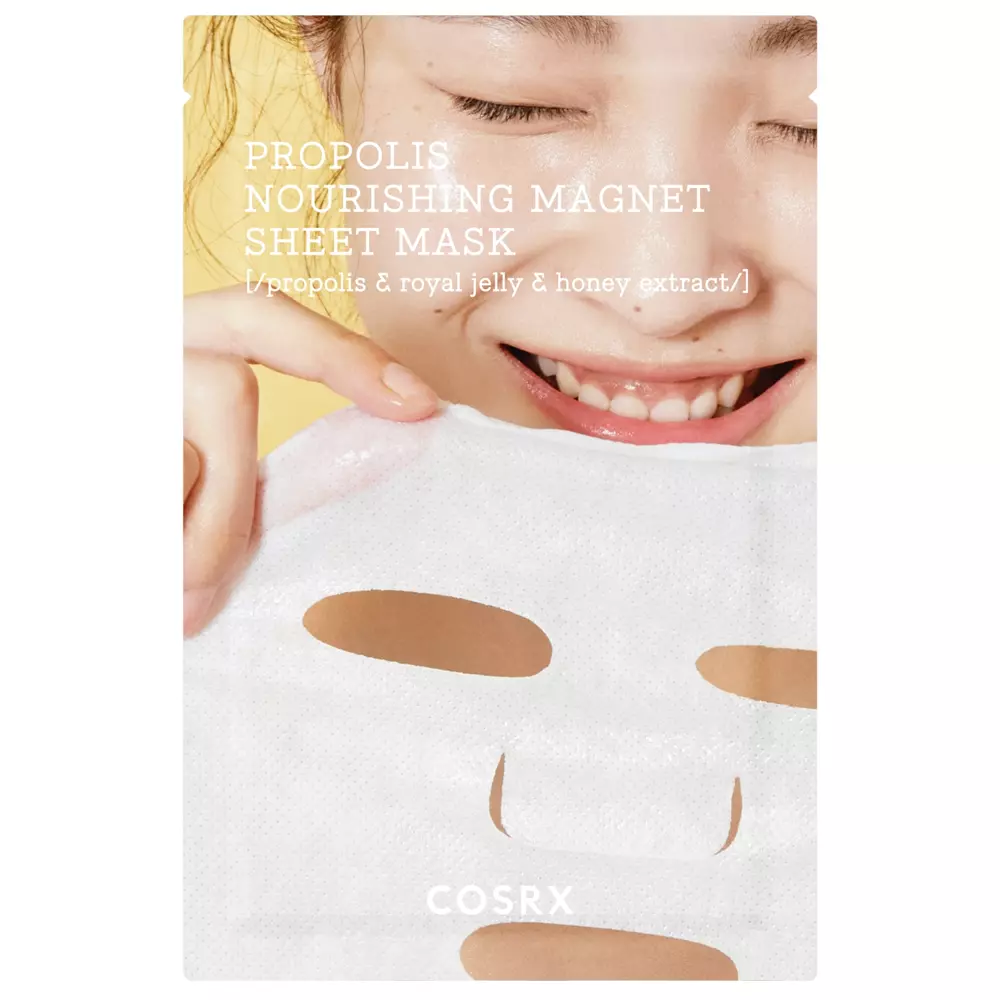 COSRX - Full Fit Propolis Nourishing Magnet Sheet Mask - Nourishing Sheet Mask with Propolis - 21ml