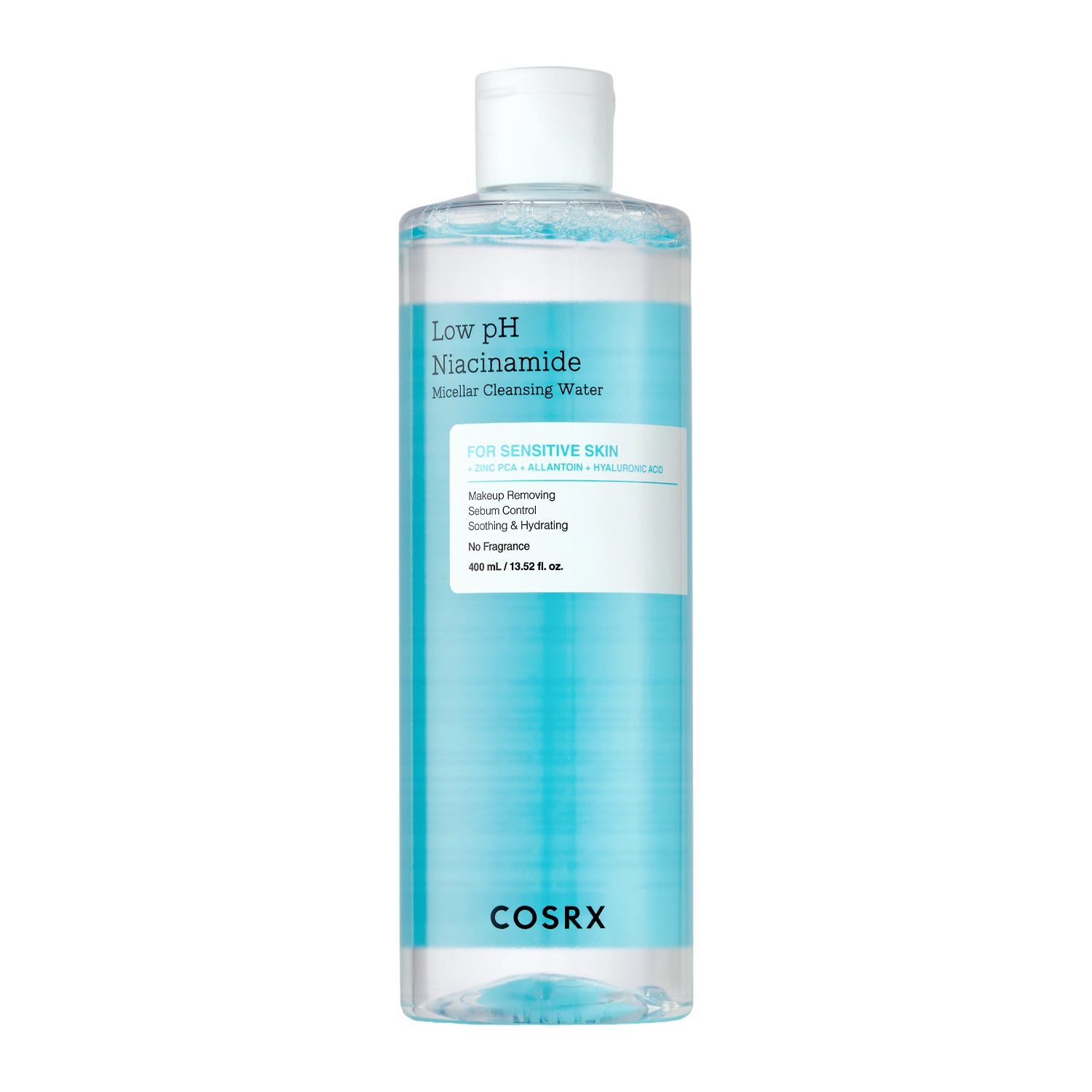 COSRX - Low pH Niacinamide Cleansing Water - Low pH Niacinamide Micellar Water - 400ml