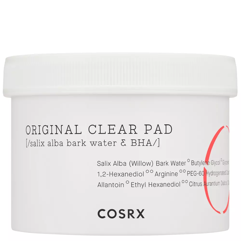 COSRX - One Step Original Clear Pad - Exfoliating Cleansing Pads - 70pcs.