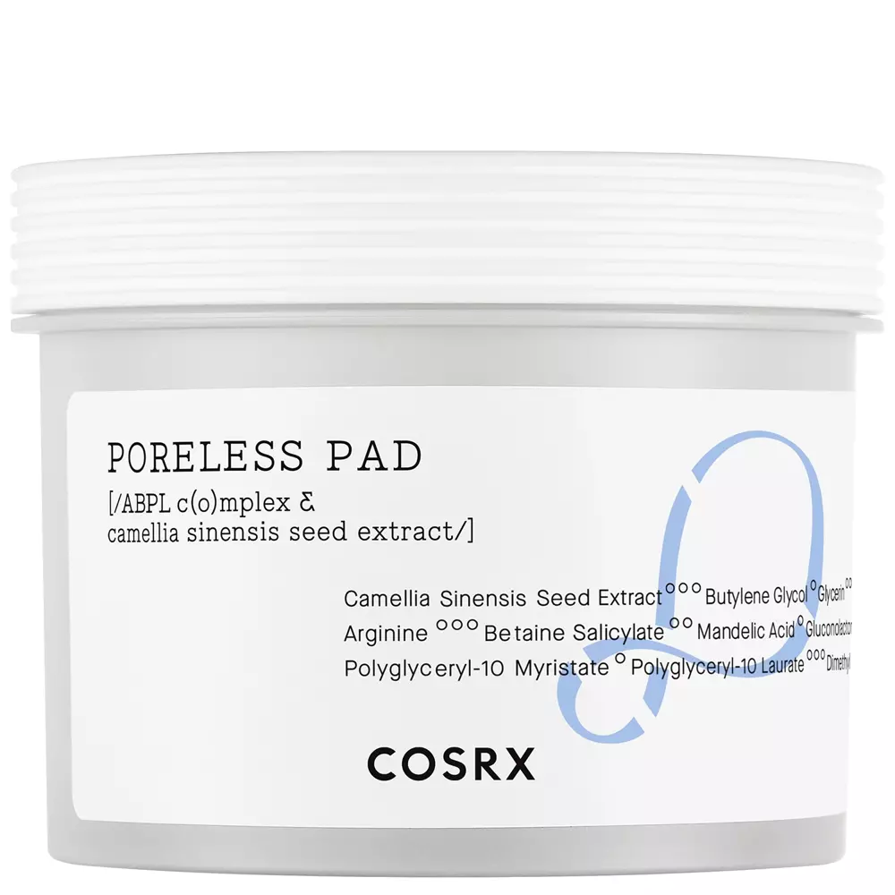 COSRX - Poreless Pad - Facial Pads to Reduce the Visibility of Compares - 70pcs