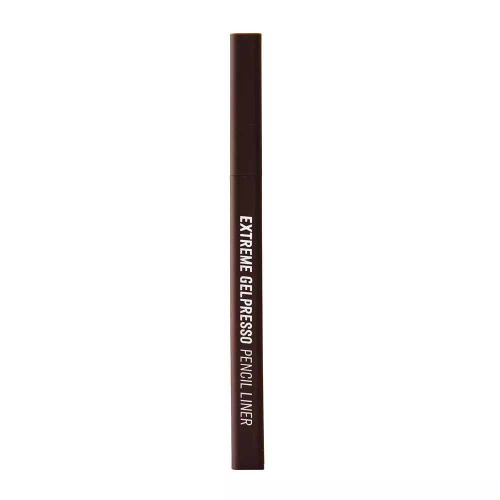 Clio - Extreme Gelpresso Pencil Liner - Waterproof Eyeliner in Crayon - 002 Deep Brown - 0.35g