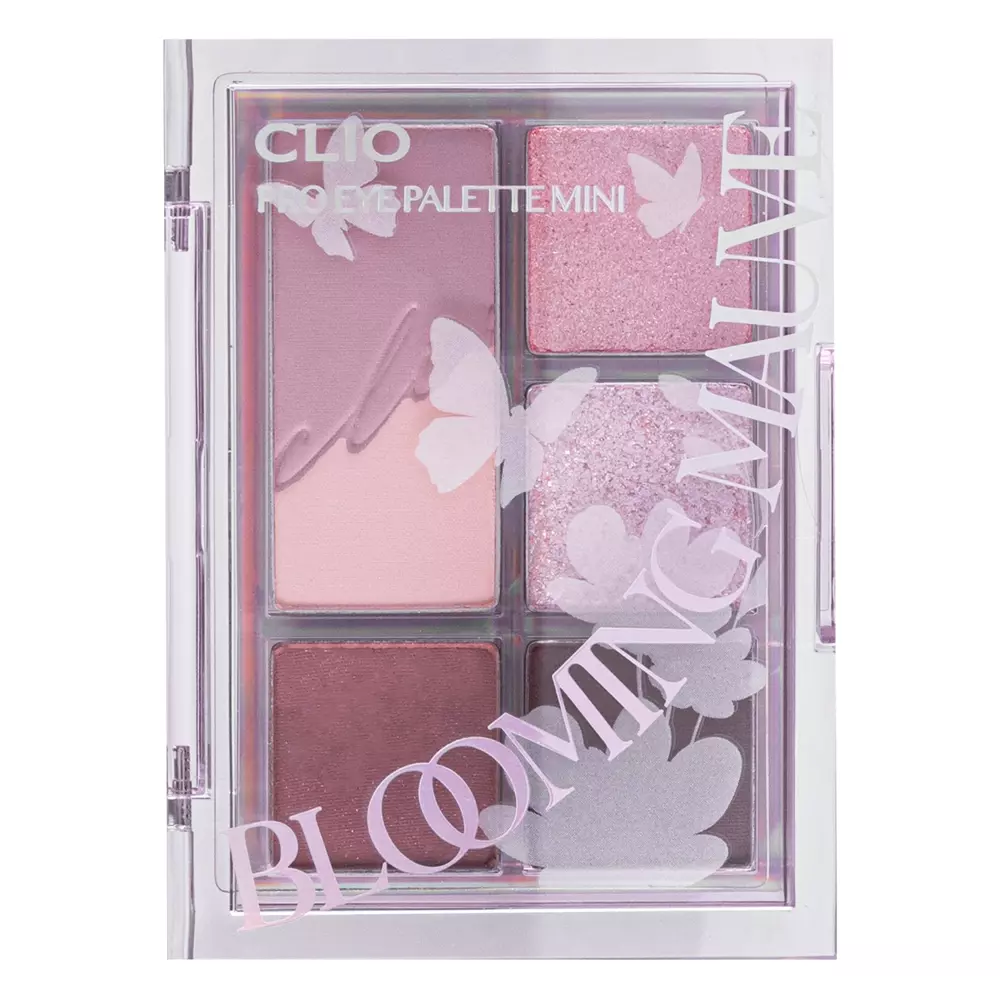 Clio - Pro Eye Palette Mini - Eye Makeup Palette - 03 Blooming Mauve - 7g