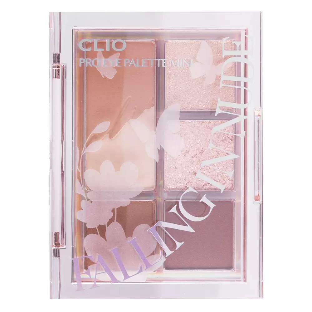 Clio - Pro Eye Palette Mini - Eye Makeup Palette - 04 Falling In Nude - 7g