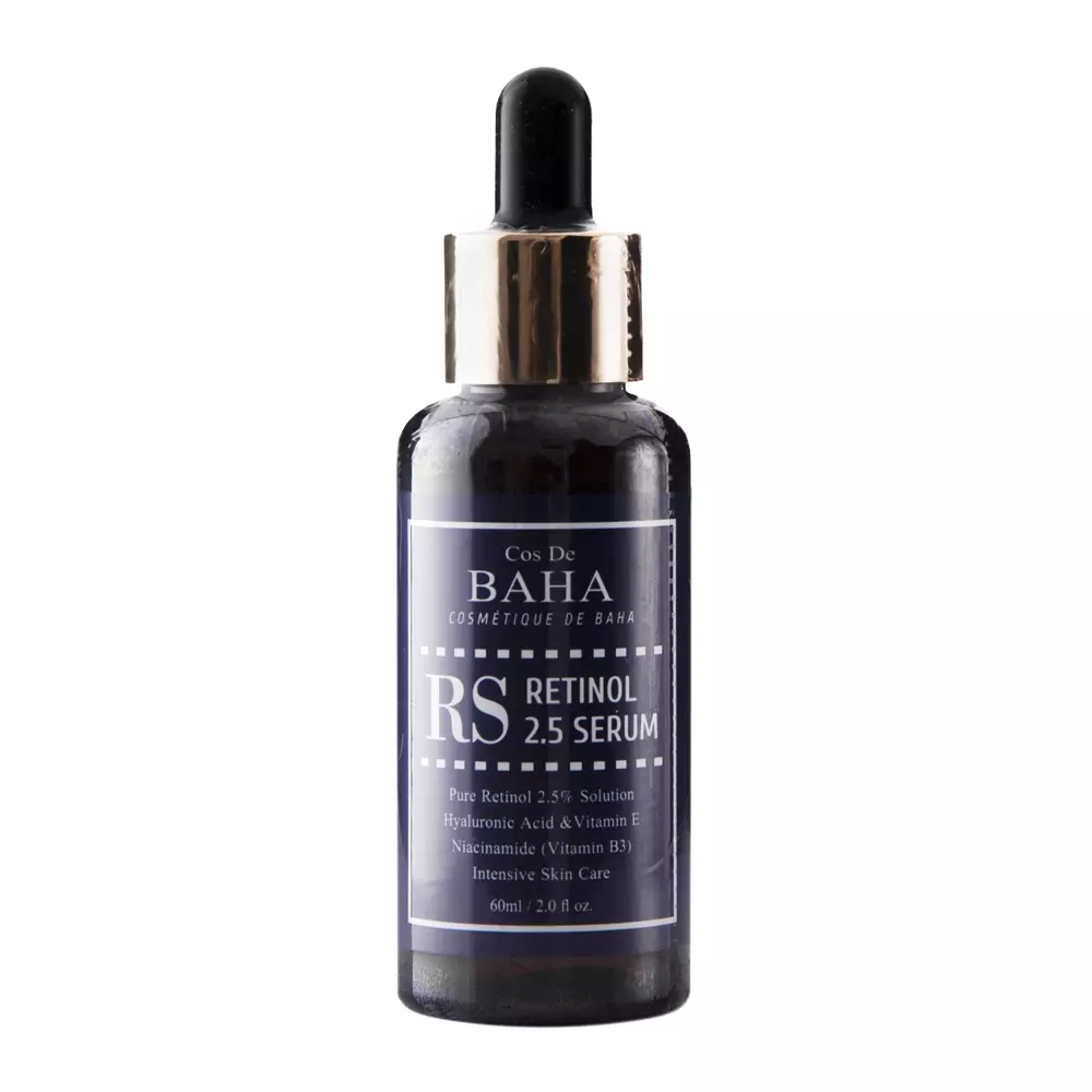 Cos De BAHA - RS Retinol 2.5 Serum Jumbo - Serum with 2.5% Retinol - 60ml 