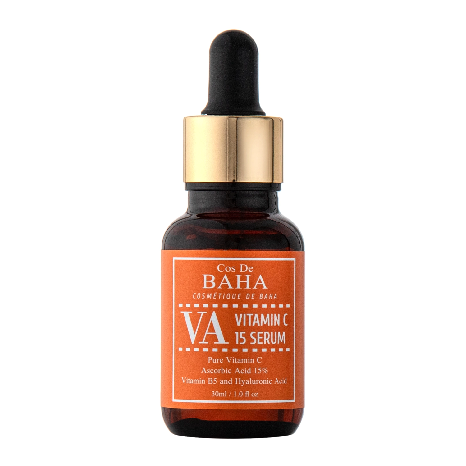 Cos De Baha - VA Vitamin C Serum Ascorbic Acid - Serum with 15% Ascorbic Acid - 30ml