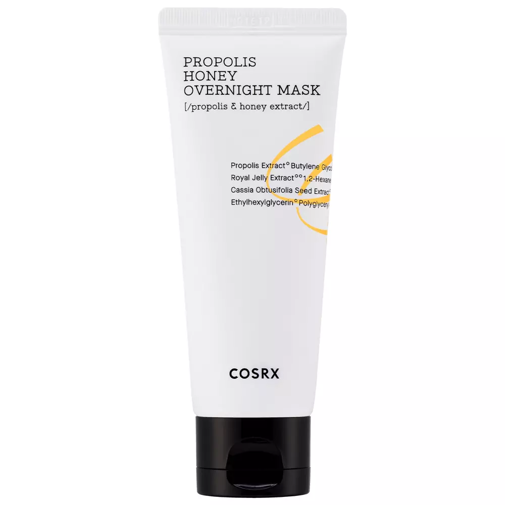 Cosrx - Full Fit Propolis Honey Overnight Mask - Nourishing Night Mask with Propolis - 60ml