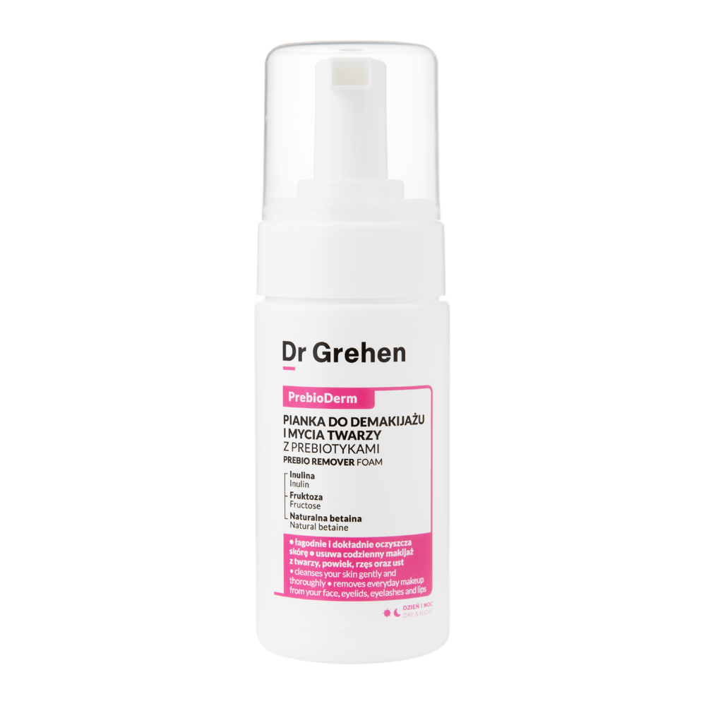 Dr. Grehen - PrebioDerm - Prebio Remover Foam - Makeup Remover and Face Wash with Prebiotics - 100ml