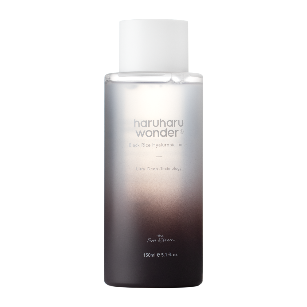 Haruharu Wonder - Black Rice Hyaluronic Toner - Moisturizing Face Toner with Rice Ferment - 150ml