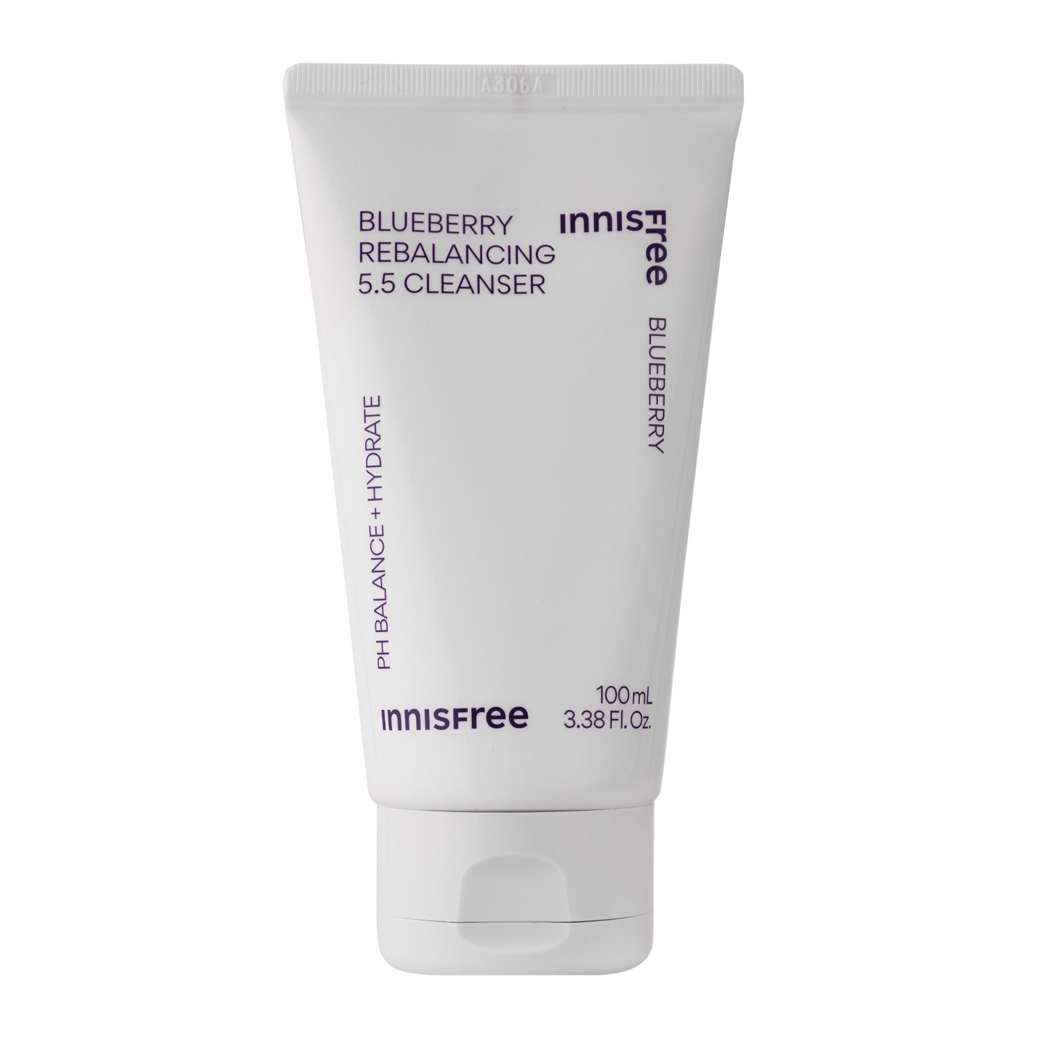 Innisfree - Blueberry Rebalancing 5.5 Cleanser - Balancing Face Wash Foam with Blueberry Extract - 100ml
