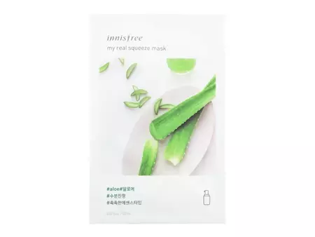 Innisfree - My Real Squeeze Mask - Aloe - 20ml