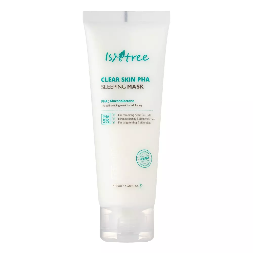 Isntree - Clear Skin PHA Sleeping Mask - All Night Mask with Gluconolactone - 100ml