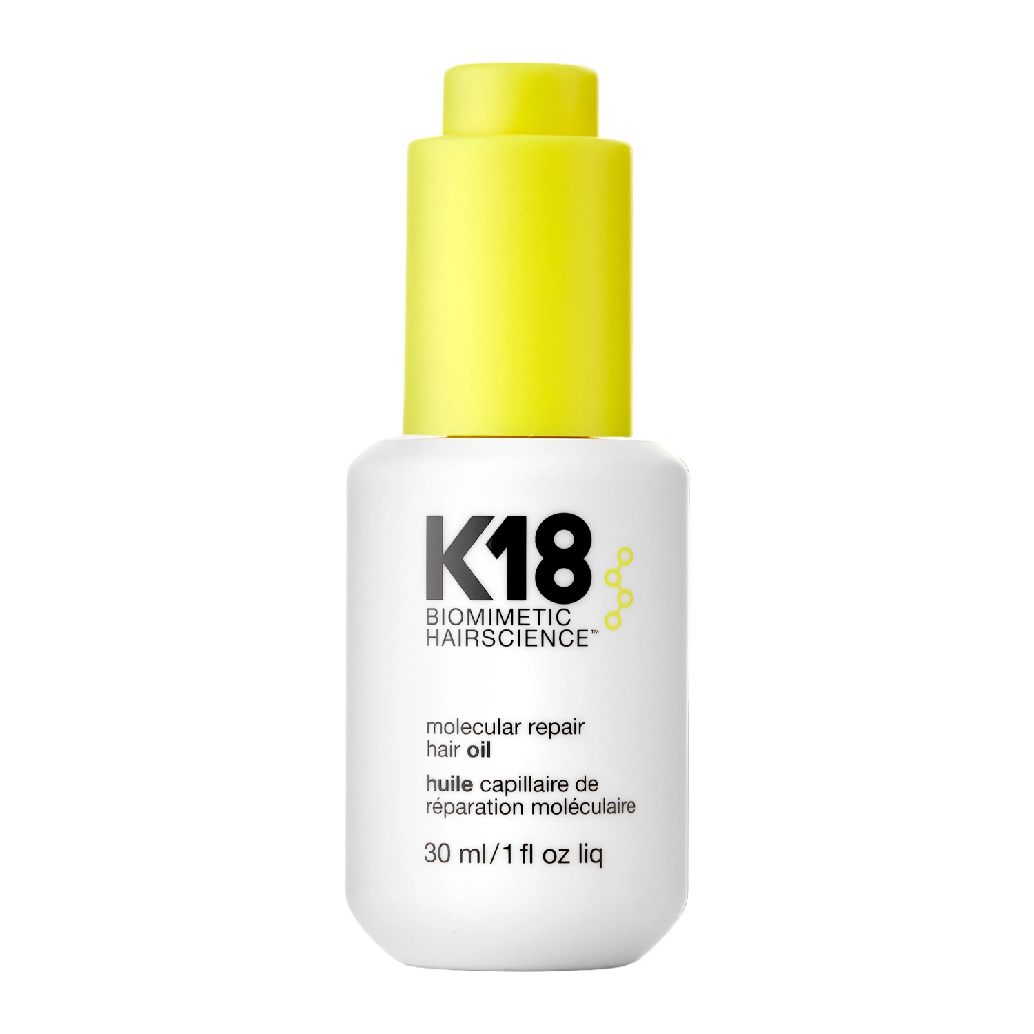 K18 - Molecular Hair Oil - Regenerating Oil for Damaged Hair - 30ml