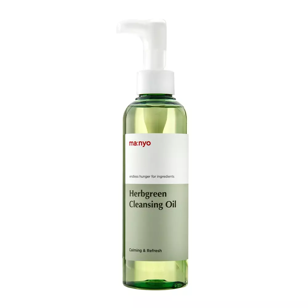 Ma:nyo - Herb Green Cleansing Oil - Cleansing Herbal Facial Oil - 200ml