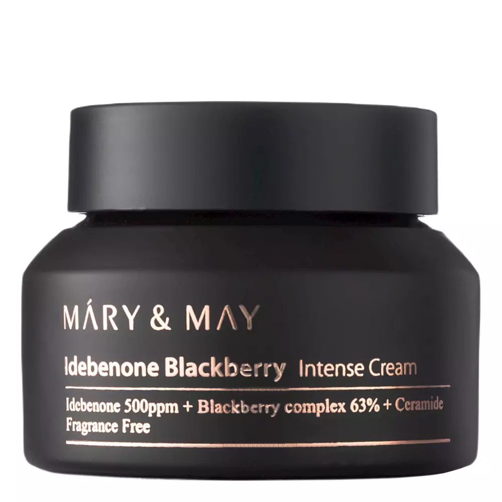 Mary&May - Idebenone Blackberry Intense Cream - Anti-Wrinkle Cream with Idebenone - 70g 