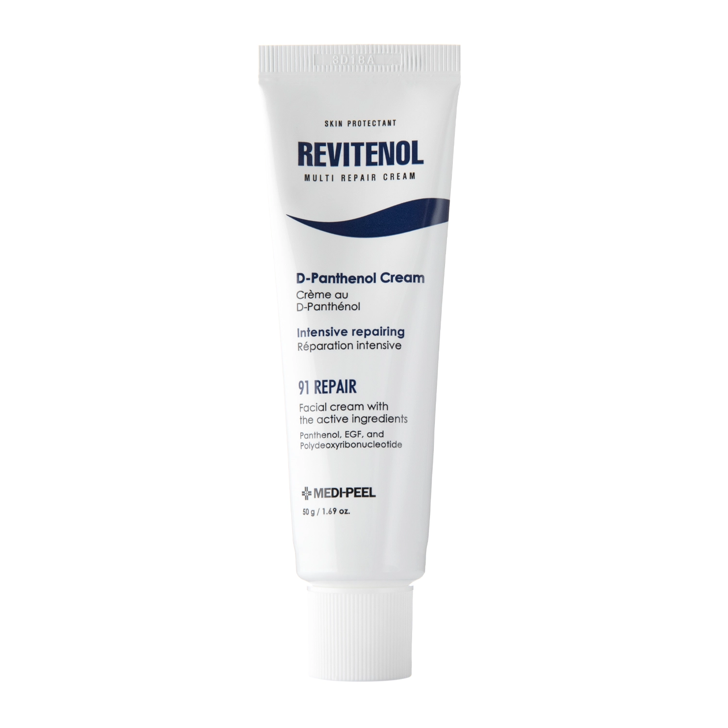 Medi-Peel - Revitenol Cream - Repair Face Cream with Panthenol - 50g