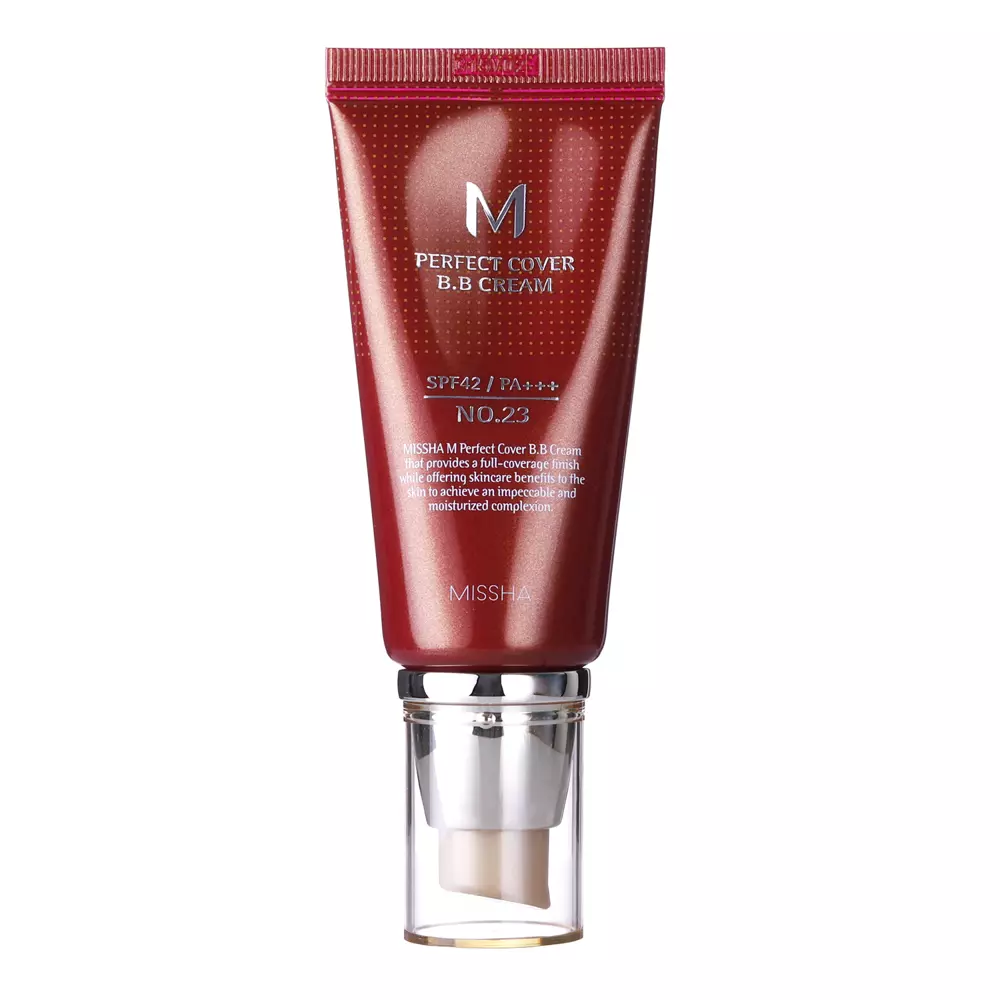 Missha - M Perfect Cover BB Cream SPF42/PA+++ - Covering BB Cream - No.23 Natural Beige - 50ml