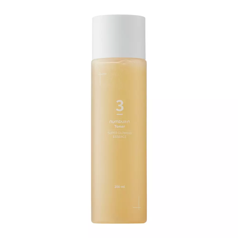 Numbuzin - No.3 - Super Glowing Essence Toner - Illuminating Face Toner - 200ml 