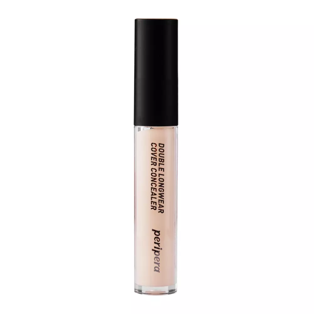 Peripera - Double Longwear Cover Concealer - Face Concealer - 01 Pure Ivory - 5.5g