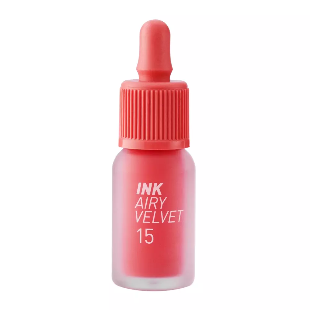 Peripera - Ink Airy Velvet - Lip Tint - 15 Soft Coral - 4g