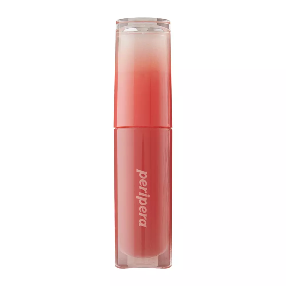 Peripera - Ink Mood Glowy Tint - Long-lasting Lip Tint - 02 Coral Influencer - 4g 