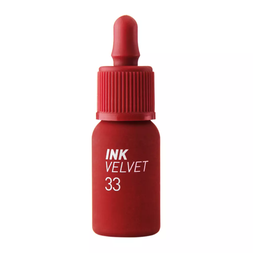 Peripera - Ink The Velvet - Lip Tint - 33 Pure Red - 4g