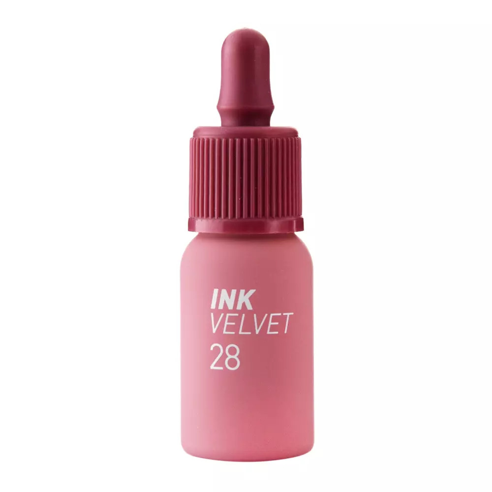 Peripera - Ink Velvet - Lip Tint - 28 Mauveful Nude - 4g