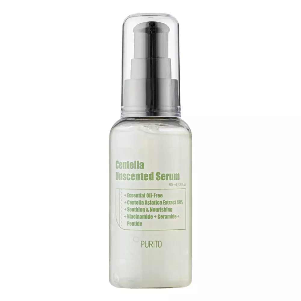 Purito - Centella Unscented Serum - Unscented Serum with Asian Centella Extract - 60ml