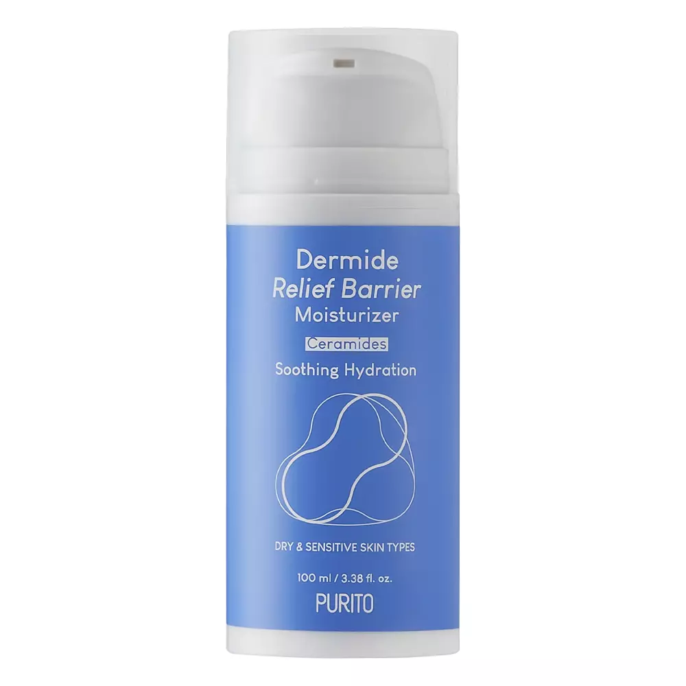 Purito - Dermide Relief Barrier Moisturizer - Reconstructive Cream with Ceramides - 100ml