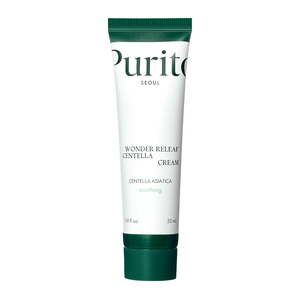 Purito Seoul - Wonder Releaf Centella Cream - Soothing Cream with Asian Centella Extract - 50ml