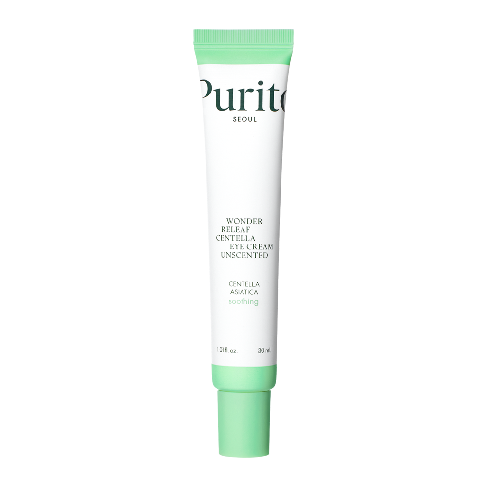 Purito Seoul - Wonder Releaf Centella Eye Cream Unscented - Unscented Eye Care Cream - 30ml