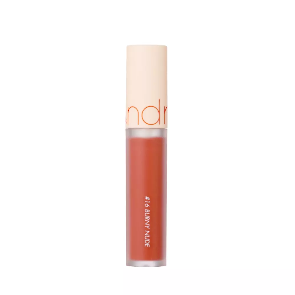 Rom&nd - Zero Velvet Tint - Matte Velvet Lip Tint - 16 Burny Nude - 5.5g