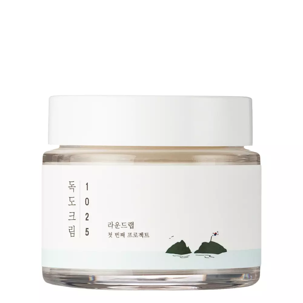 Round Lab - 1025 Dokdo Cream - Face Cream with Ceramides - 80ml