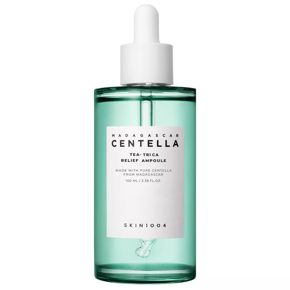 SKIN1004 - Madagascar Centella Tea-Trica Relief Ampoule - Soothing Serum for Acne Skin - 100ml