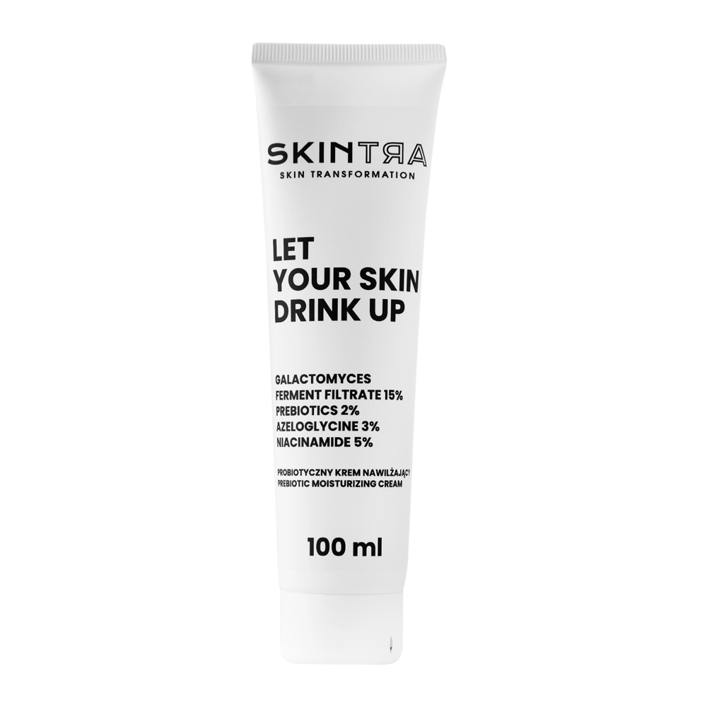 SkinTra - Let Your Skin Drink Up - Prebiotic Moisturizing Cream - Tube 100ml