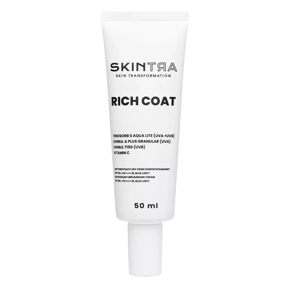 SkinTra - Rich Coat SPF50+/PA++++ IR, Blue Light - 50ml