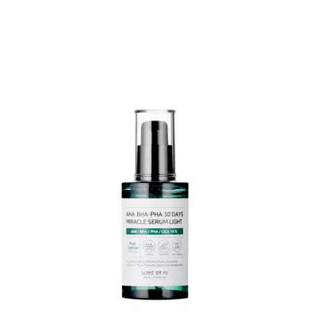 Some by Mi - AHA BHA PHA 30 Days - Miracle Serum Light - Light Serum with AHA, BHA, PHA Acids - 50ml