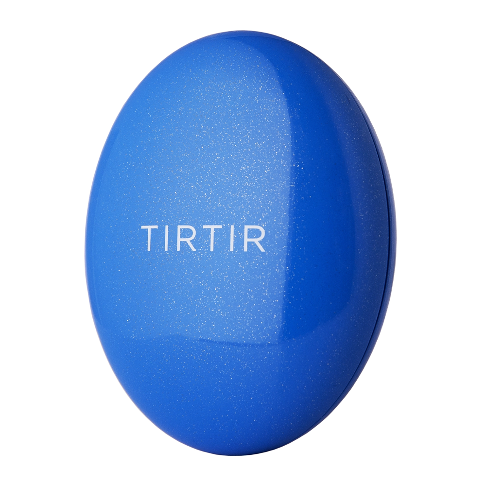 TIRTIR - Mask Fit Cool Blue Sun Cushion SPF 50+ PA++++ - Toning Face Filter Cream in Pillow - 18g