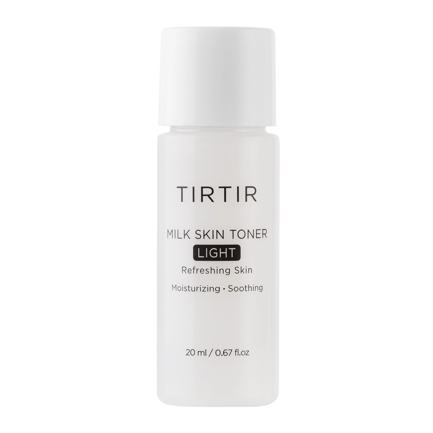 TIRTIR - Milk Skin Toner Light - Light Moisturizing Toner with Rice Extract - Mini - 20ml