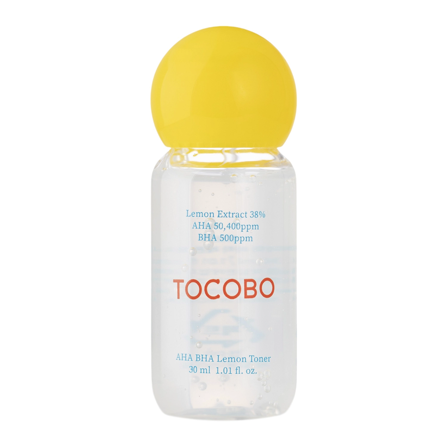 Tocobo - AHA BHA Lemon Toner - Lemon Tonic with AHA and BHA Acids - 30ml