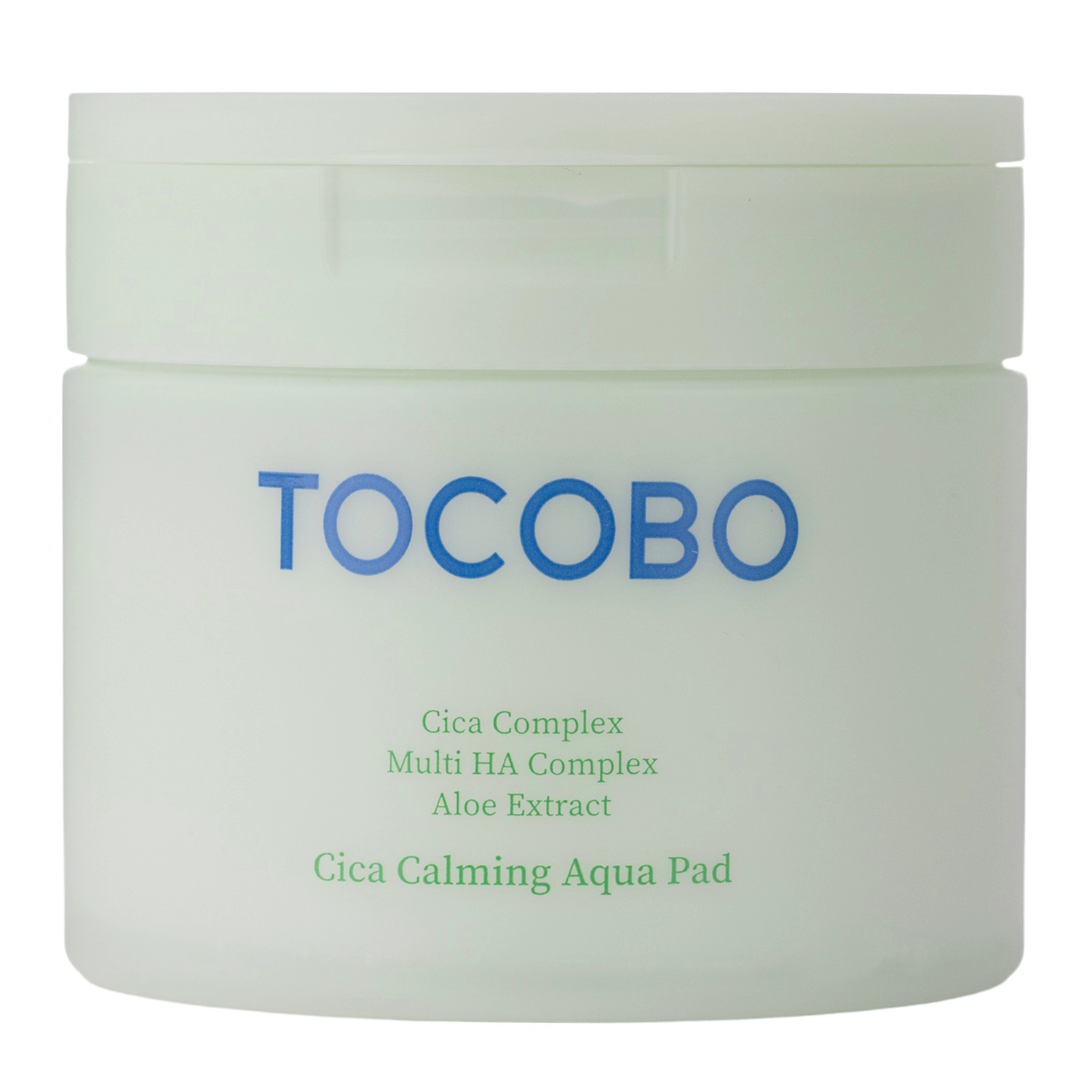 Tocobo - Cica Calming Aqua Pad - Soothing Face Pads - 60pcs.